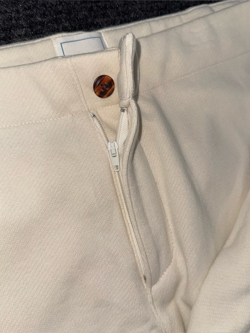 Jason Scott Pima Cotton French Terry Sydney Trouser Pants Cuffed Women’s M EUC - Picture 7 of 9